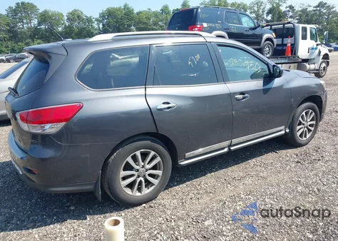 2014 Nissan Pathfinder Sl из США, поврежденный, VIN 5N1AR2MM4EC656657